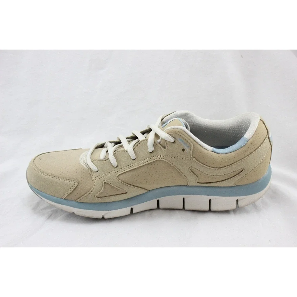 Skechers KUDOS Womens 11 Stone Brown‎ Walking Shoes 11765/STBR